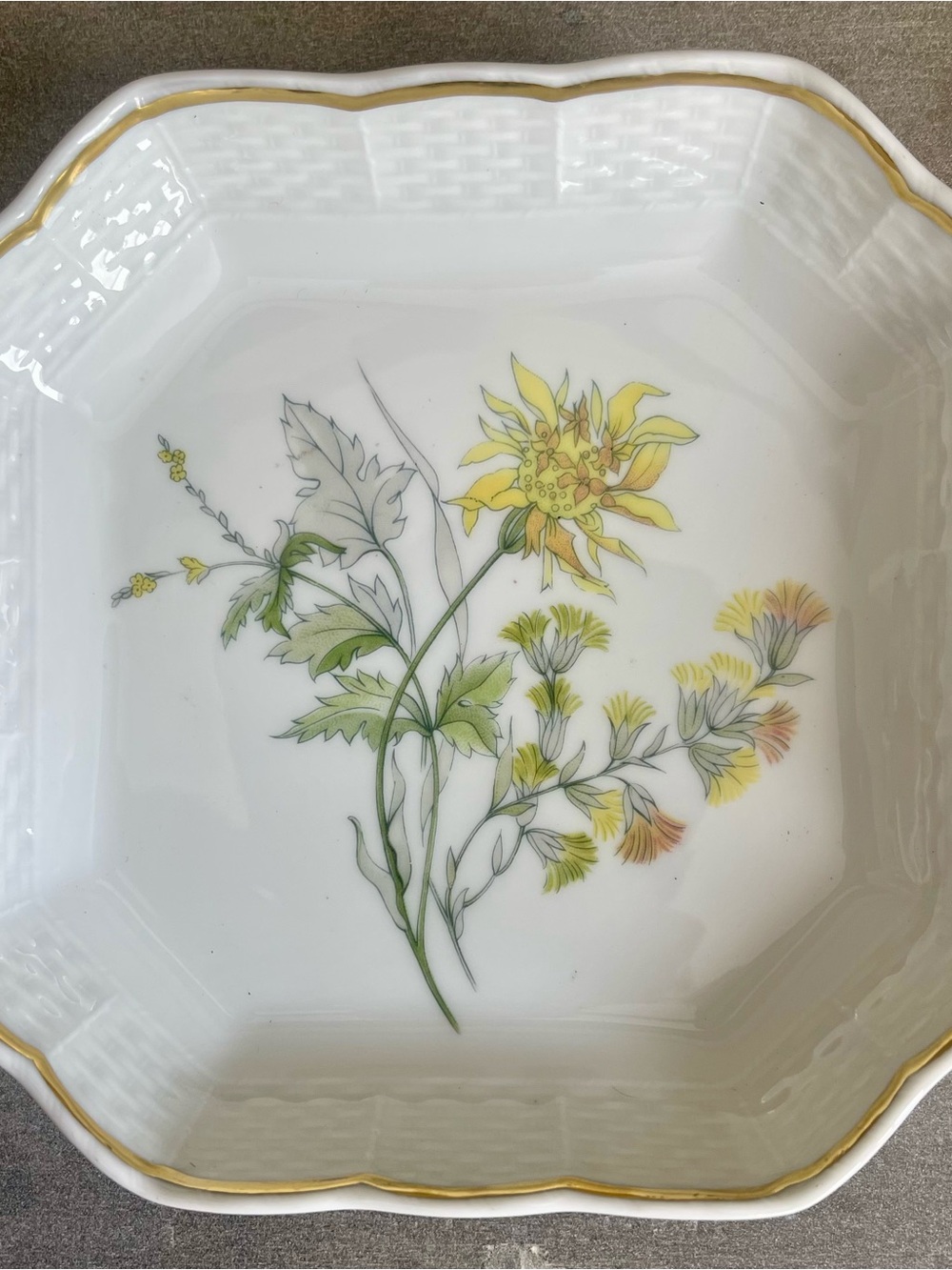 Vintage Richard Ginori Primavera 928 Fine China Bowl